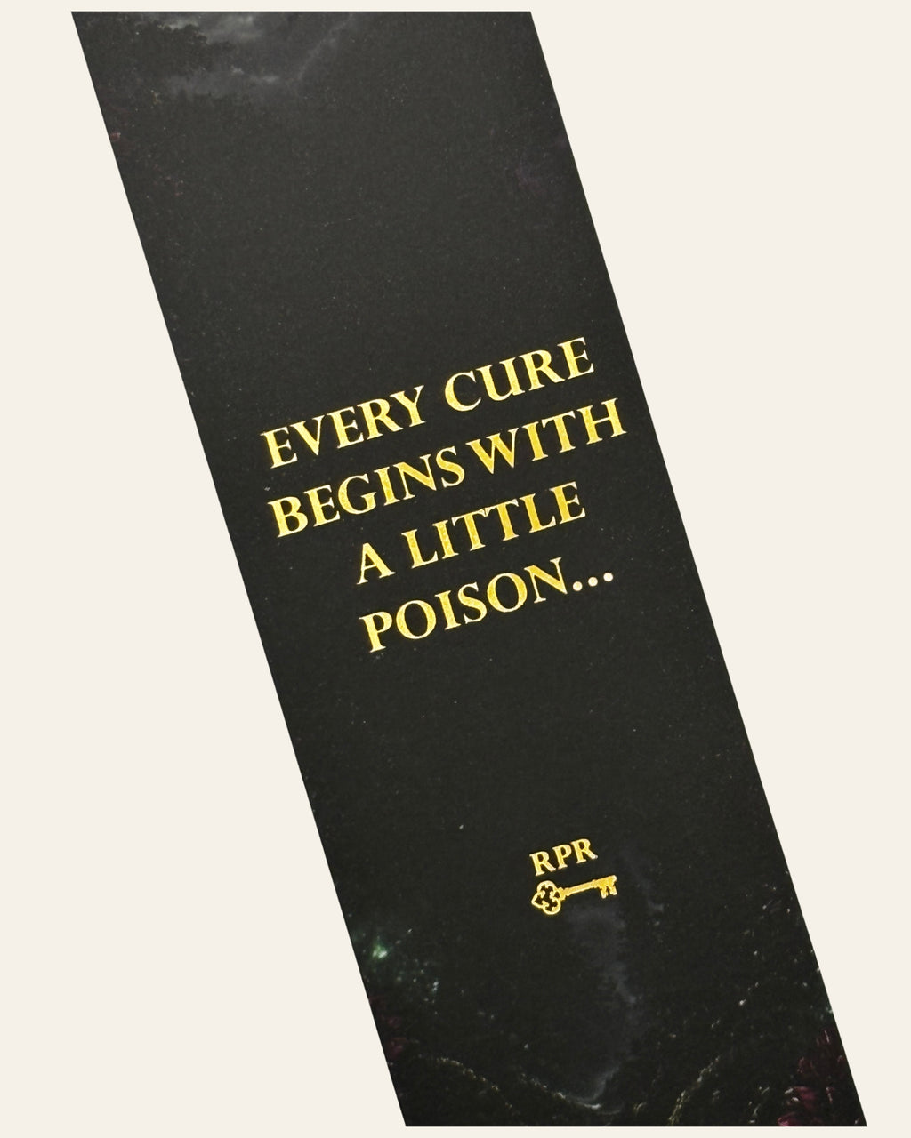 Poison Paper Bookmark