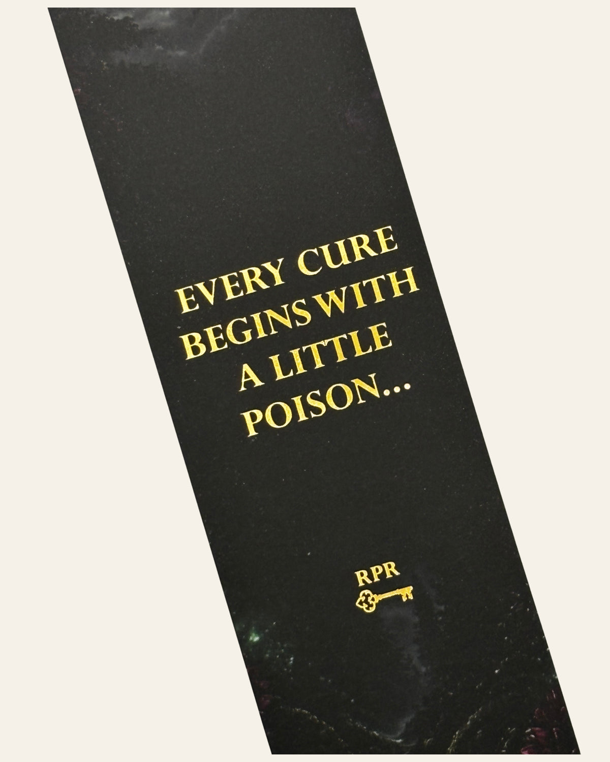 Poison Paper Bookmark