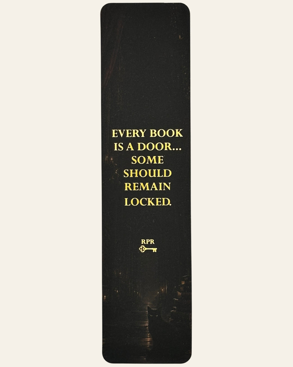 Forbidden Library Paper Bookmark