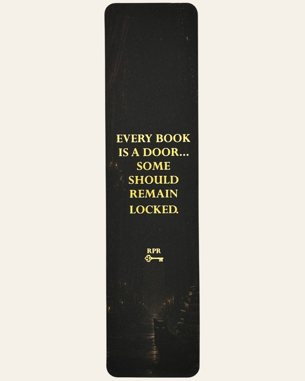 Forbidden Library Paper Bookmark