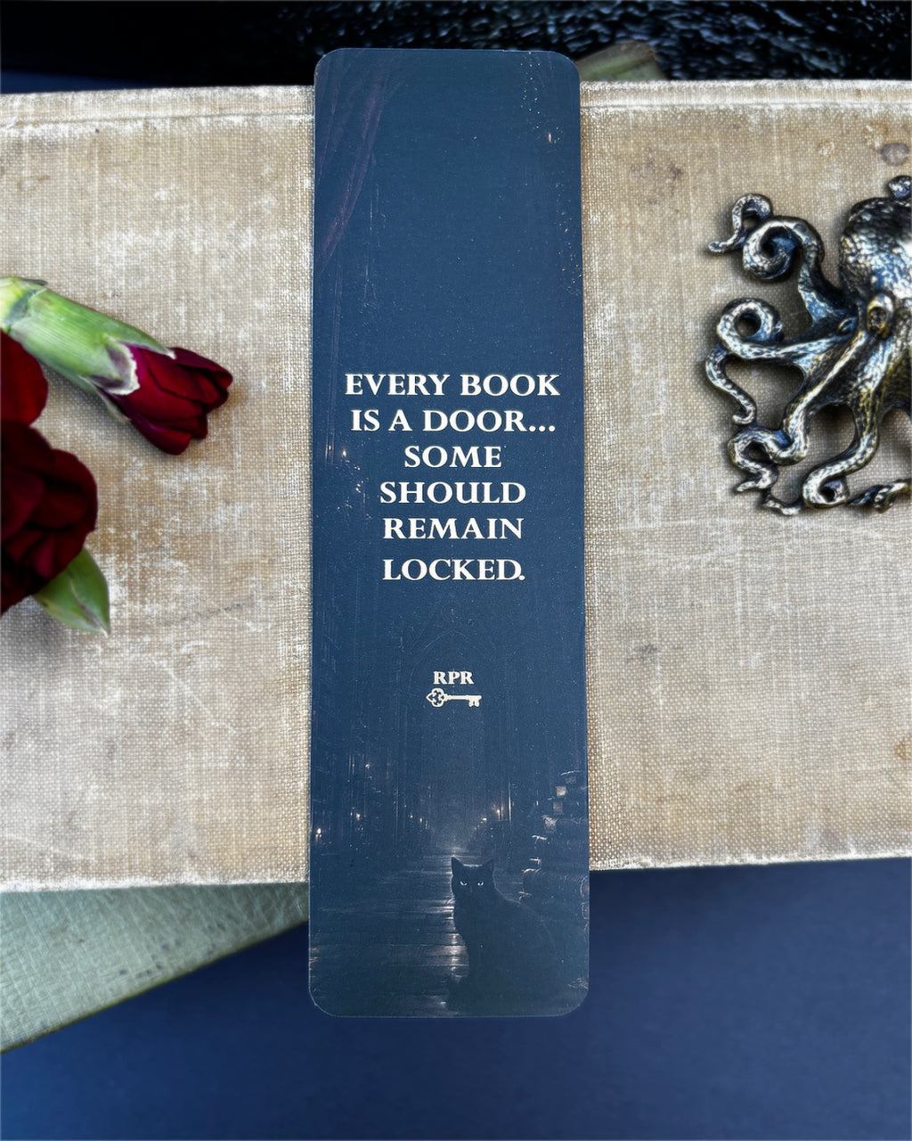 Forbidden Library Paper Bookmark
