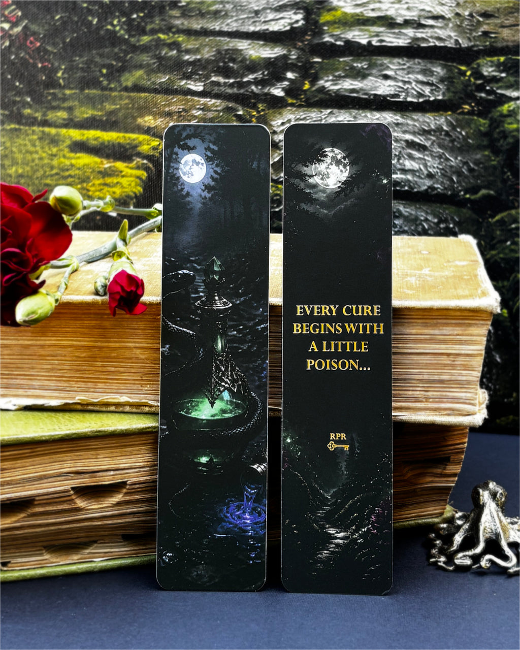 Poison Paper Bookmark