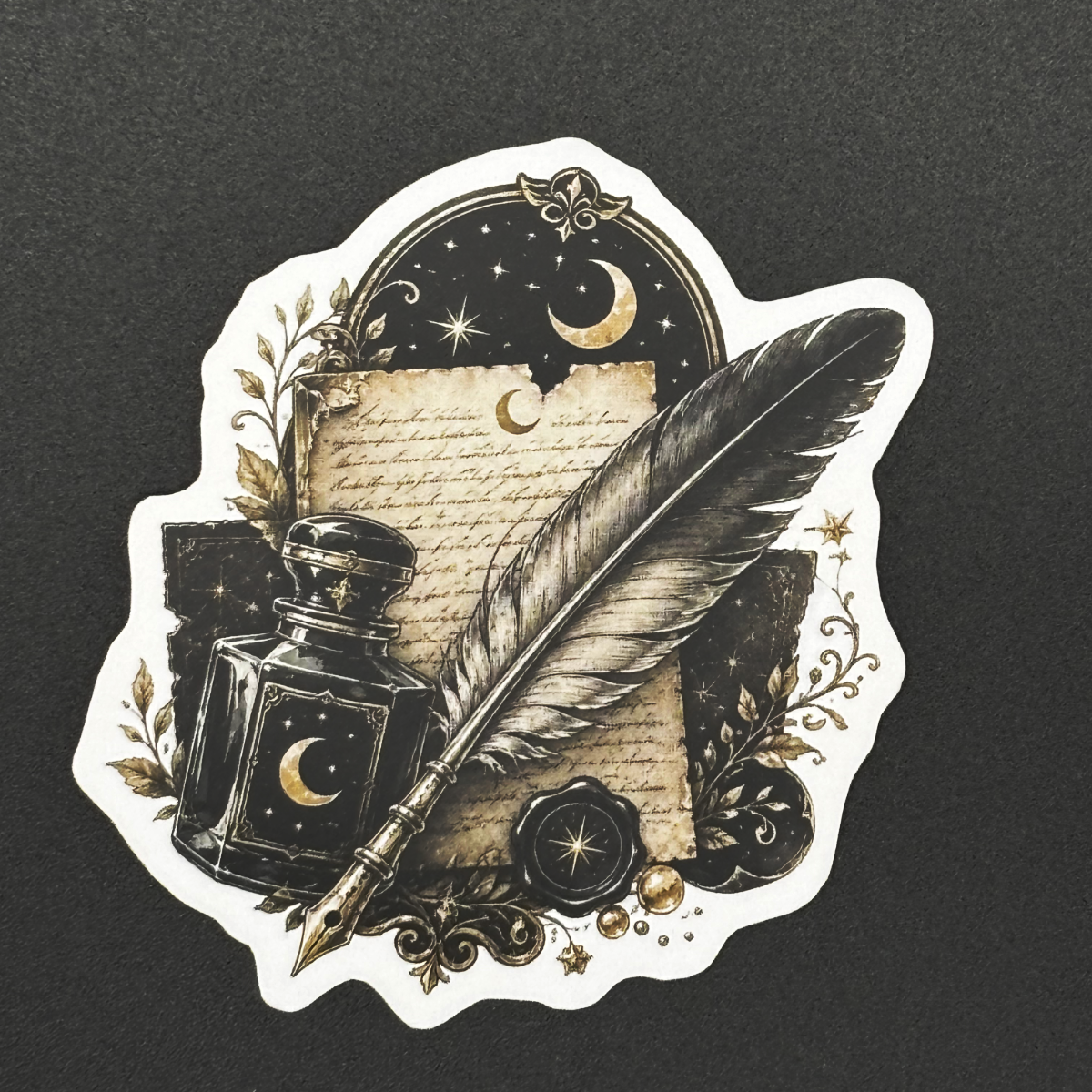 Quill and Ink Sticker