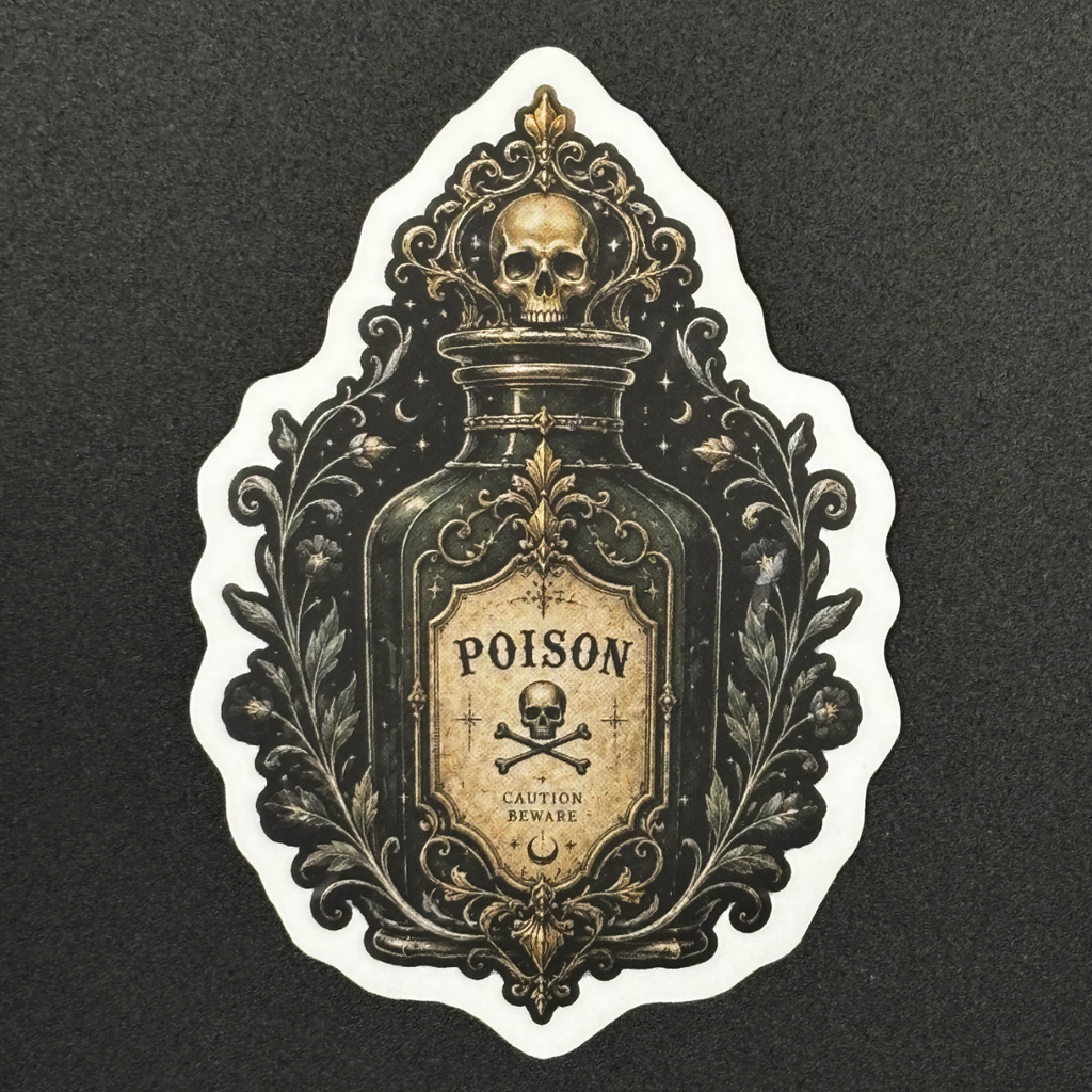 Poison Sticker