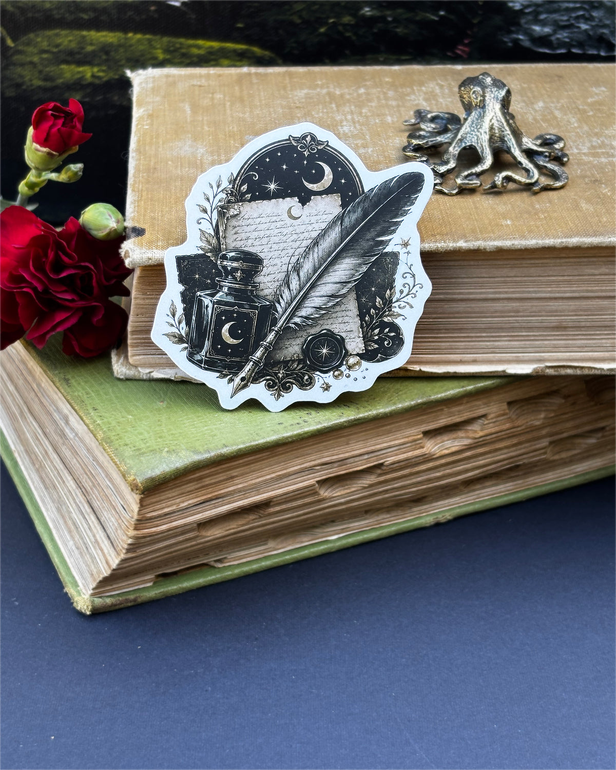 Quill and Ink Sticker