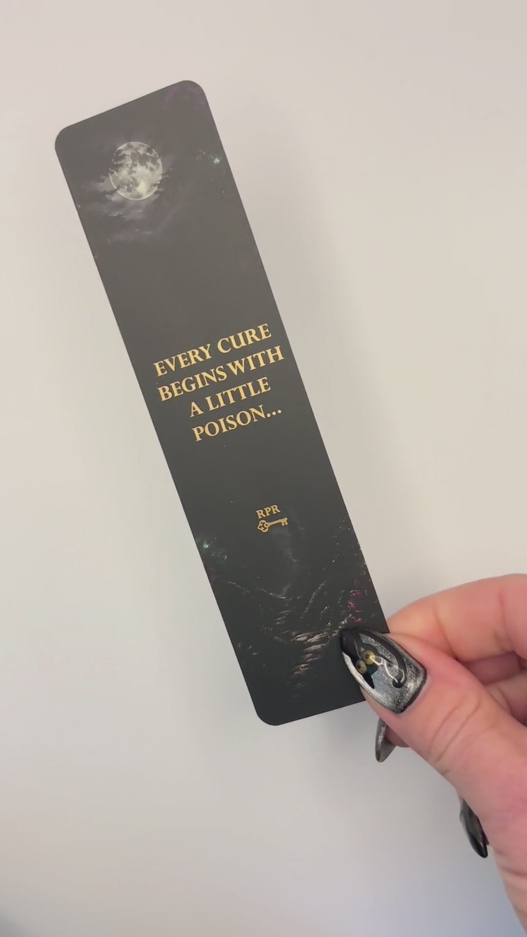 Poison Paper Bookmark